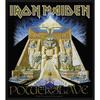 Aufnäher - Iron Maiden Powerslave - Albumcover & Logo - Offiziell - 11 x 9 cm