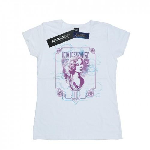 

Fantastic Beasts Womens/Ladies Leta Lestrange Cotton T-Shirt білий