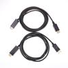 Dp To Hd Cable 1.8/3M 4K HD Adapter Cable Computer Monitor Cable Convert Large Dp To Hd For Computer Laptop TV Projector Monitor