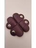 Leather Heart-shaped Cable and Earphone Organizer