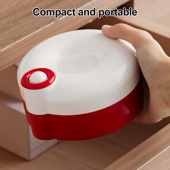 Rotating Magnetic Sewing Kit 360-Degree Rotatable Magnetic Sewing Box Multi-Layered Kit for Home Organizer Portable Sewing