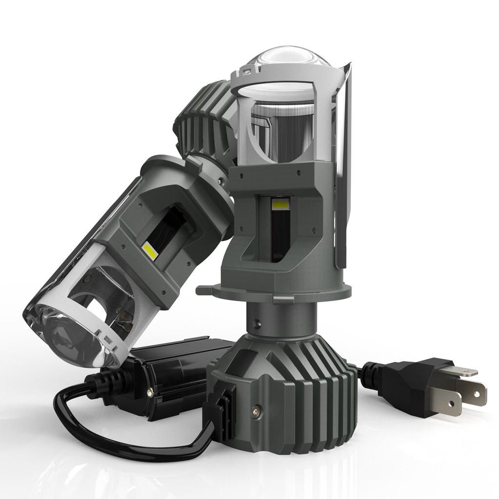 High-Power F40 H4 All-in-One Lens: High/Low Beam for Car & Motorcycle Modifications