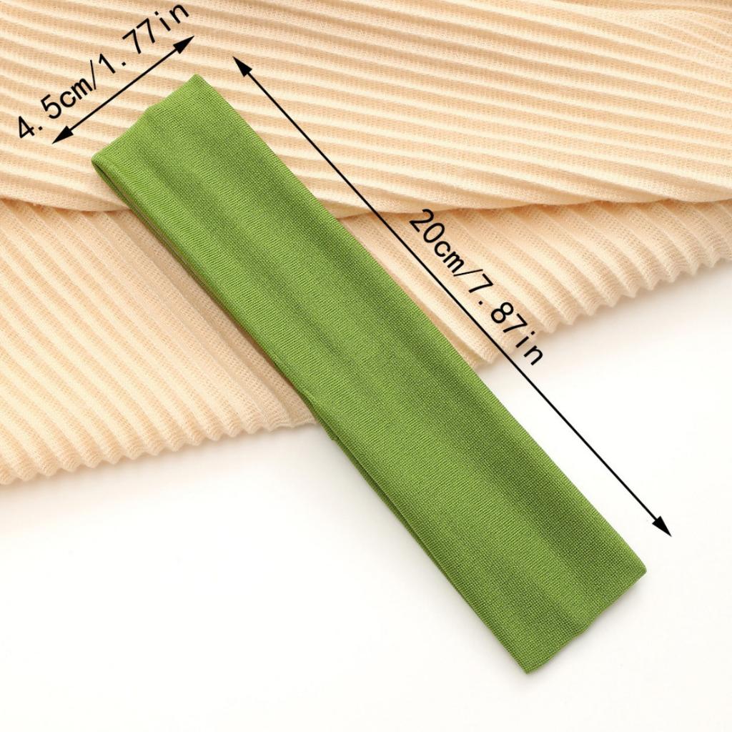1PC Breathable Yoga Hair Bands Absorbing Sweat Headwear Hair Jewelry Women Elastic Headband Fashion