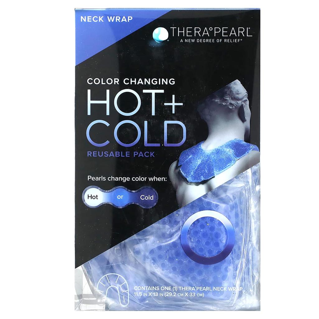 Color Changing Hot + Cold Reusable Pack, Neck Wrap, 1 Piece