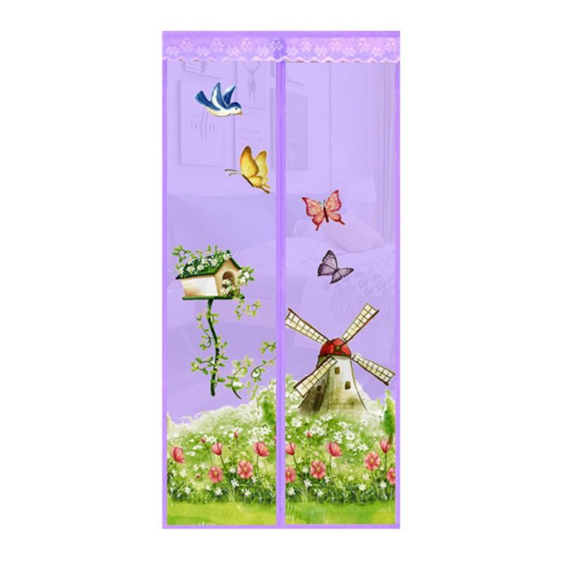 Prevent Mosquito Screen Encryption Magnet Mosquito Net Curtains Tulle Door Screen Magnetic Moustiquaire Porte 3 Colors