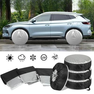 Reifenaufbewahrungstaschen Staubdicht Wasserdicht S/L Universal Tragbar Rad Ersatzfahrzeug Abdecktaschen Etui Radschutz Auto Polye L4T0