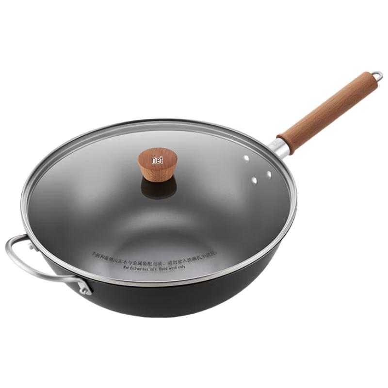 Zwilling Enjoy 32cm Flat-Bottom Iron Wok