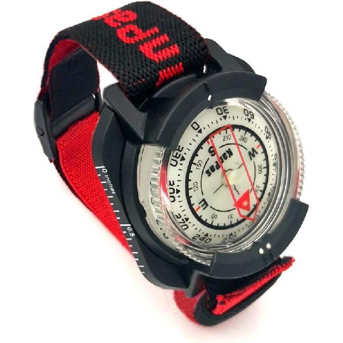 Diving Sighting Wrist Compass for Outdoor Orienteering Mountaineering Hiking
