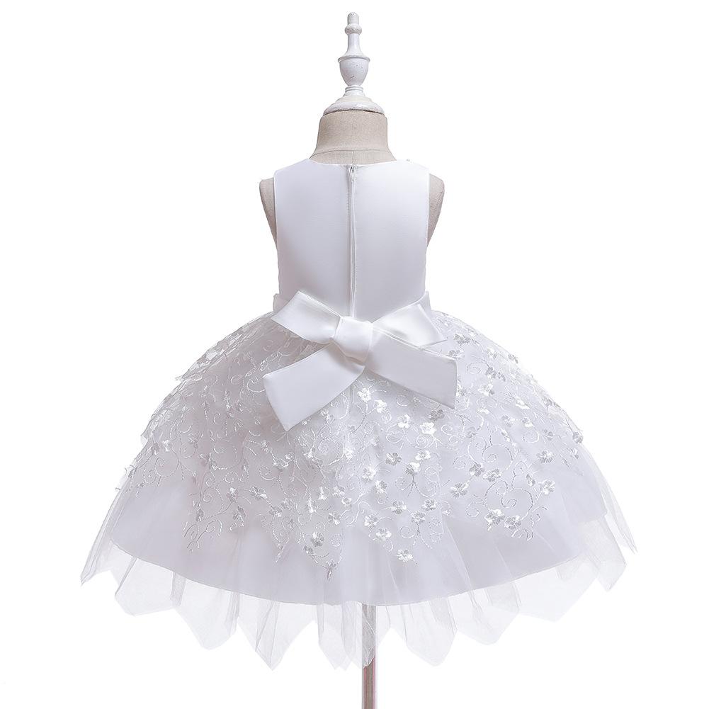 Detské princeznovské nadýchané šaty Darčeky pre malé dievčatká Módne šaty Trblietavé detské narodeninové šaty Elegantné jemné spoločenské šaty Plesové šaty pre dievčatá