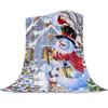 Thanksgiving Pumpkin Blanket Super Soft Flannel Throw Blankets Pumpkin Turkey Maple Leaf Gnome Plaid Blanket Plush Blankets Gift