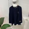 C S In The Room Men vInTage prInTIng SliT OverfiT Long Sleeve T ShirT 3Color