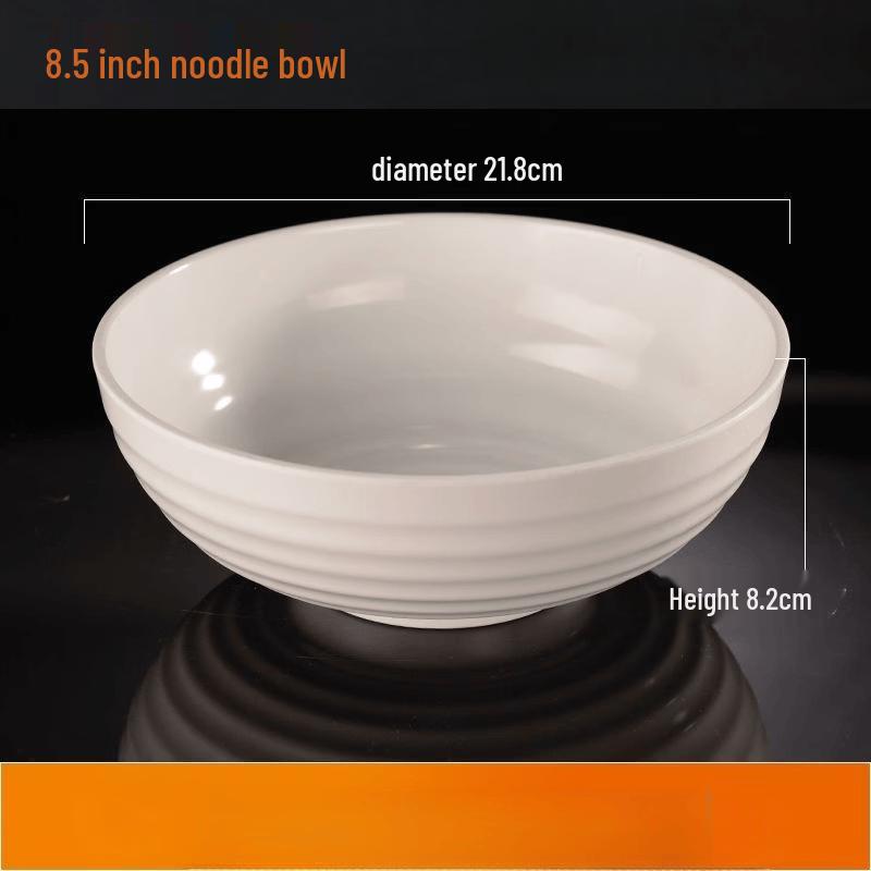 ZISIZ 8.5-inch Melamine Noodle Bowl