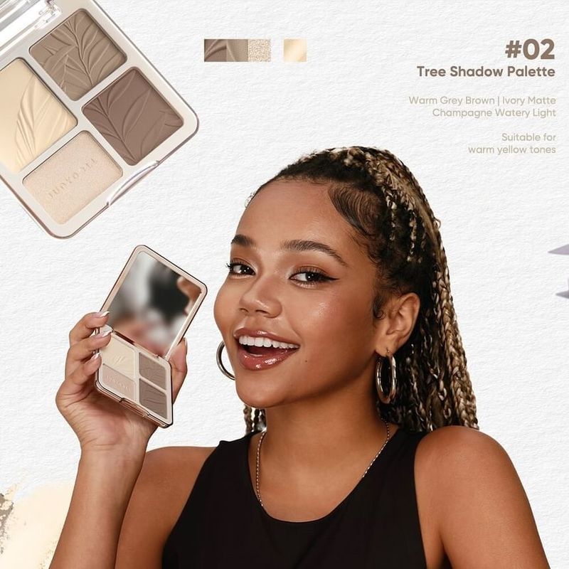 Judydoll - 2-in-1 Highlighter-Kontur-Palette - 2 Farben