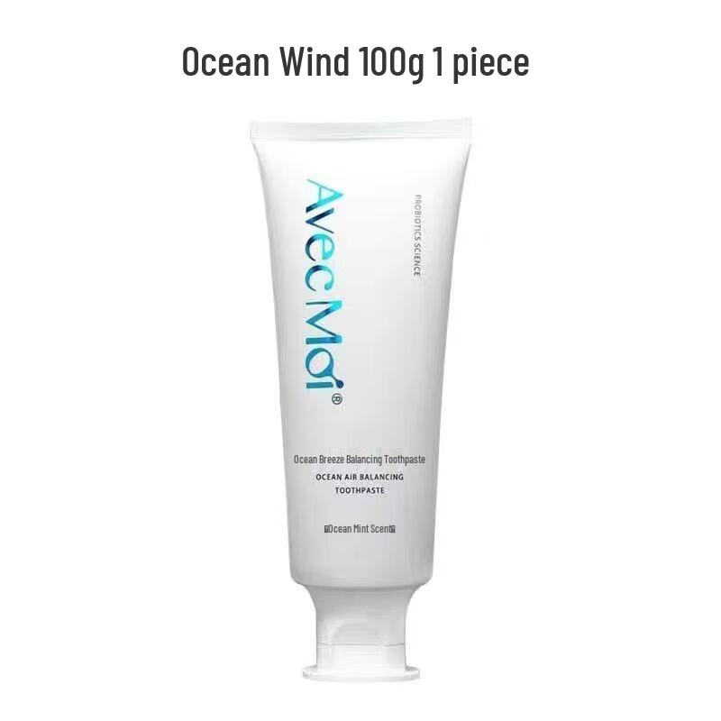 

Avec Moi Ocean Breeze Probiotic Gum Care Toothpaste & Brush Set