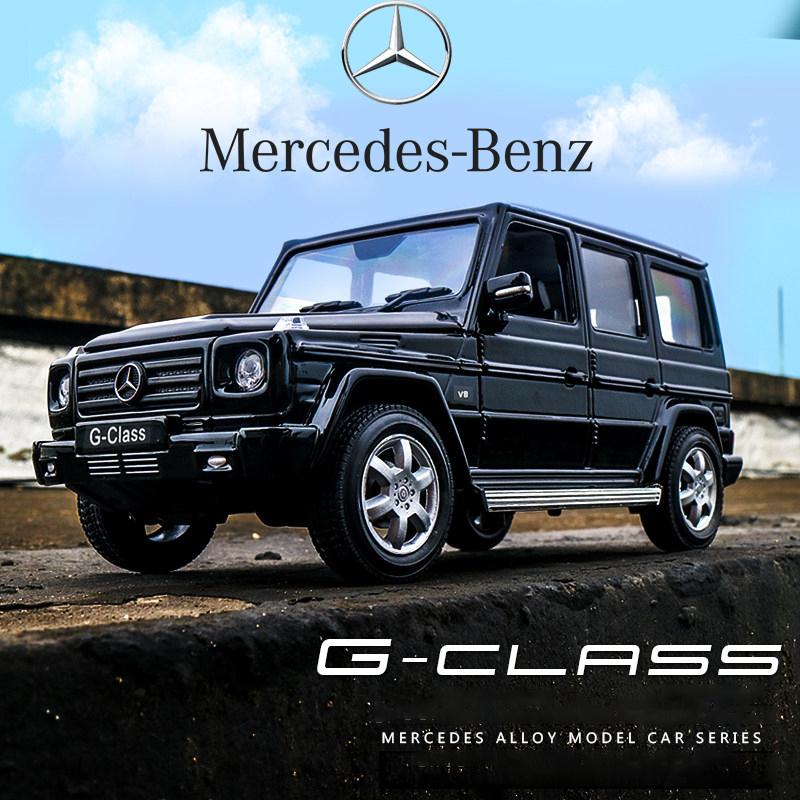 Welly 1/24 Mercedes-Benz G-Class SUV Alloy Car Model Diecast Metal Toy Off-Road Vehicle Car Model Simulation Collection Kid Gift