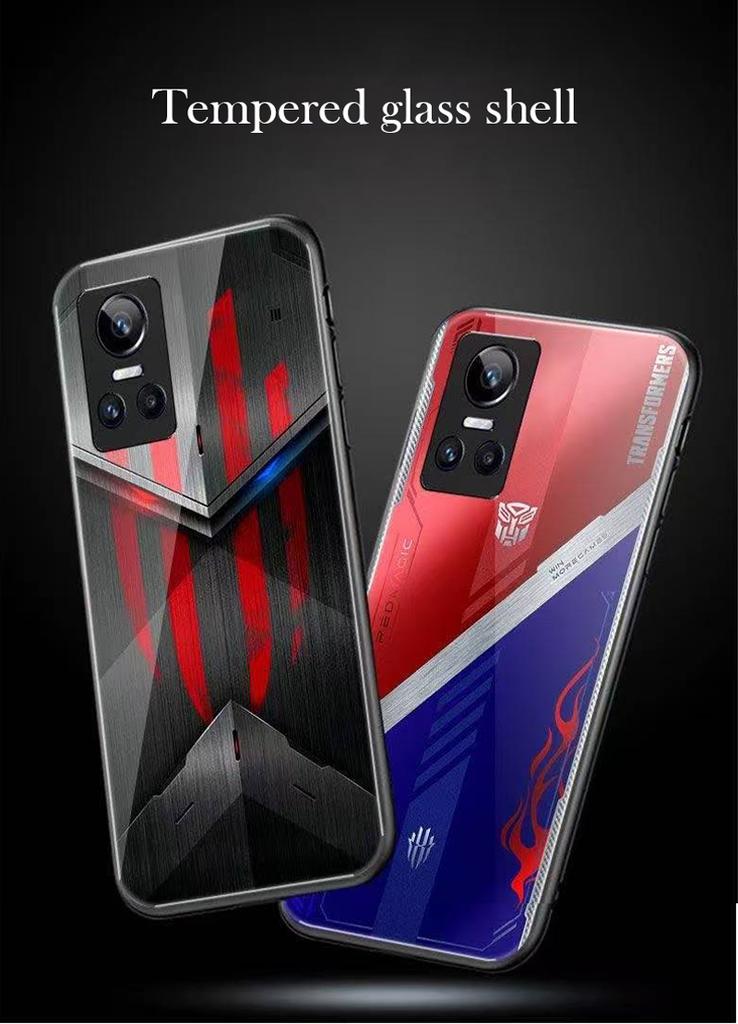 Tempered Glass Case For Realme GT Neo 3 Anti-fall Back Cover Case for REALME GT NEO 3