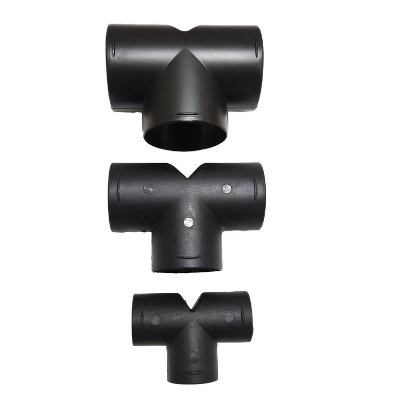 42mm/60mm/75mm Car Heater Air Vent Ducting Connector Closable Open Regulatin Y / T / L Branch For Webasto Diesel Parking Heater