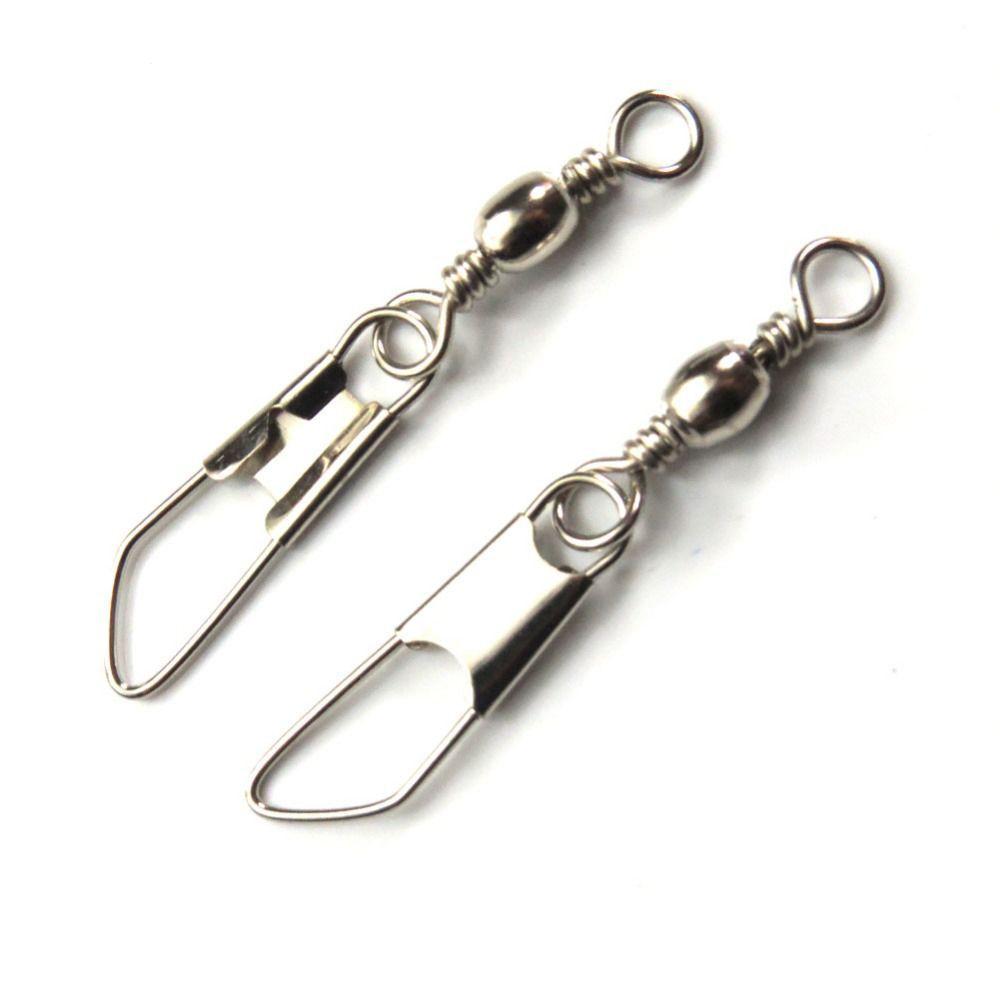 Tool With Interlock Hanging Snap Swivels Solid Rings Fishing Pins Fishing Line Connector