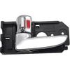 Front or Rear Left Driver Side Interior Door Handle Compatible with 2004-2009 Kia Spectra Spectra5, Replace# 826102F020,826102F000