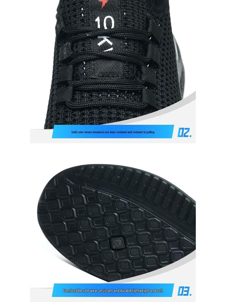 Stylowe oddychające buty bezpieczne, antyuderzeniowe i antyprzebiciowe, miękka podeszwa, izolowane 10kV, plastikowy nosek, odporne na ścieranie buty robocze