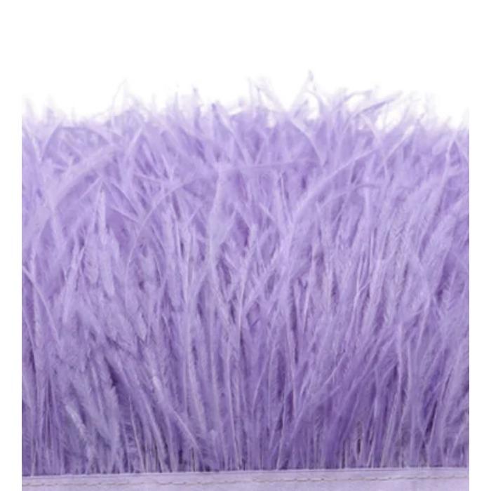 FeatherBeatiful 1meter Black Ostrich Feathers Trim Cloth Sideband Ostrich Feather Trims Clothing Wedding Feather Ribbon Sewing Decorati