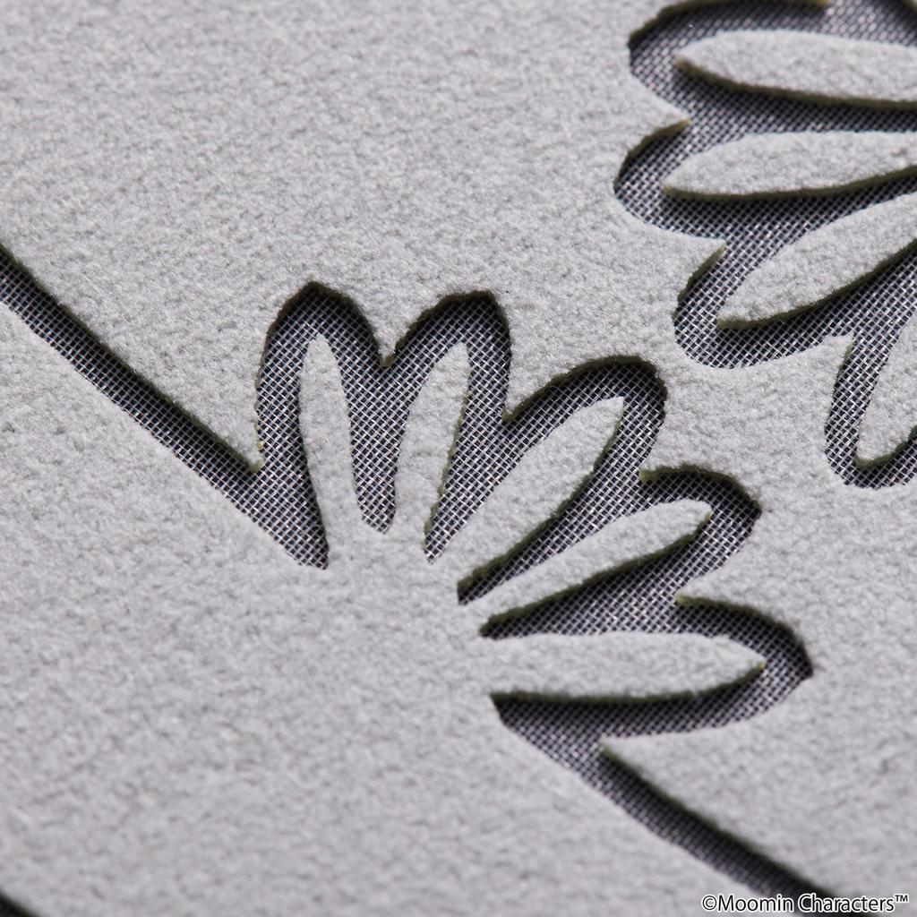 Suminoe Moomin Hattifattener Suede Light 49cm Pack of 2 Tassels, Gray, Approx. Long, A9001,