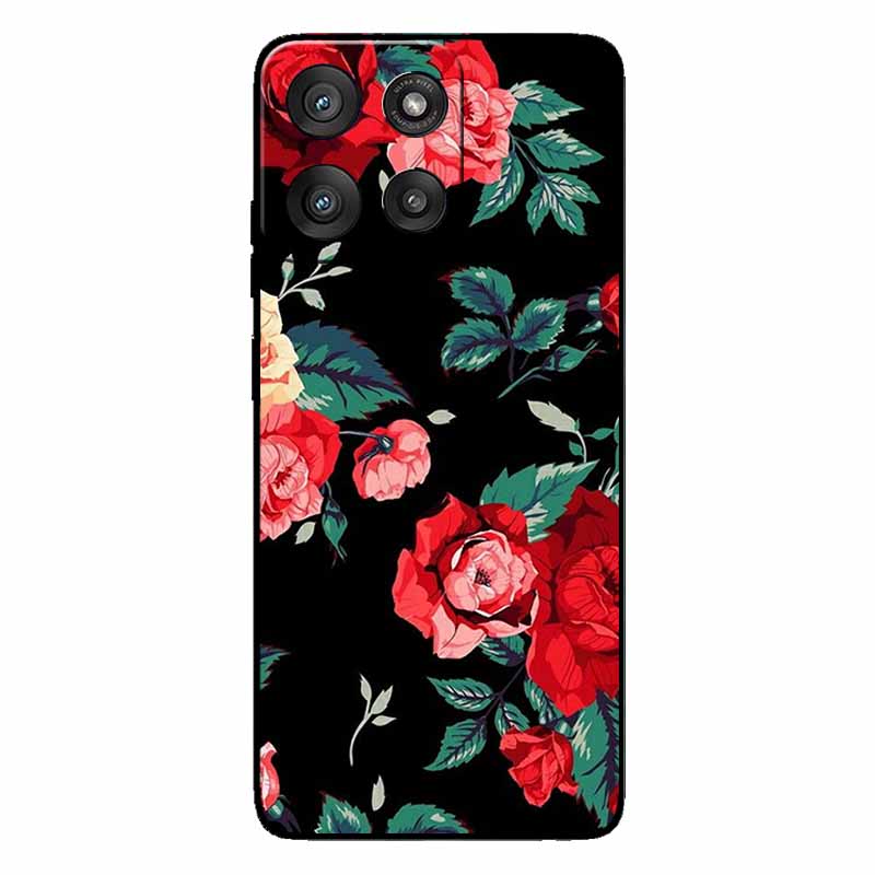 For Motorola Moto G56 G86 Case Fashion Protective Silicone Back Cover For Moto G86 5G TPU Back Phone Capa MotoG56 5G Wolf Funda