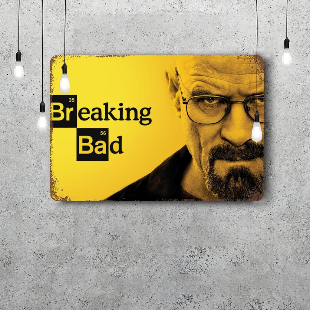 Breaking Bad Metal Signs Wall Decor Vintage Tin Signs Captain Metal Poster Decor for Bar Pub Club Wall Decoration