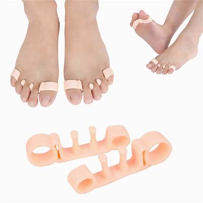 1 Paar Zehenspreizer, elastische Korrektur, Glätteisen, Zehenabstandshalter zur Linderung von Hallux