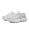 FILA PILA Lightweight, Breathable, And Slip Resistant Low top Chunky Sneakers Women's Milk White/Rain Mist Gray F12W622132FGN