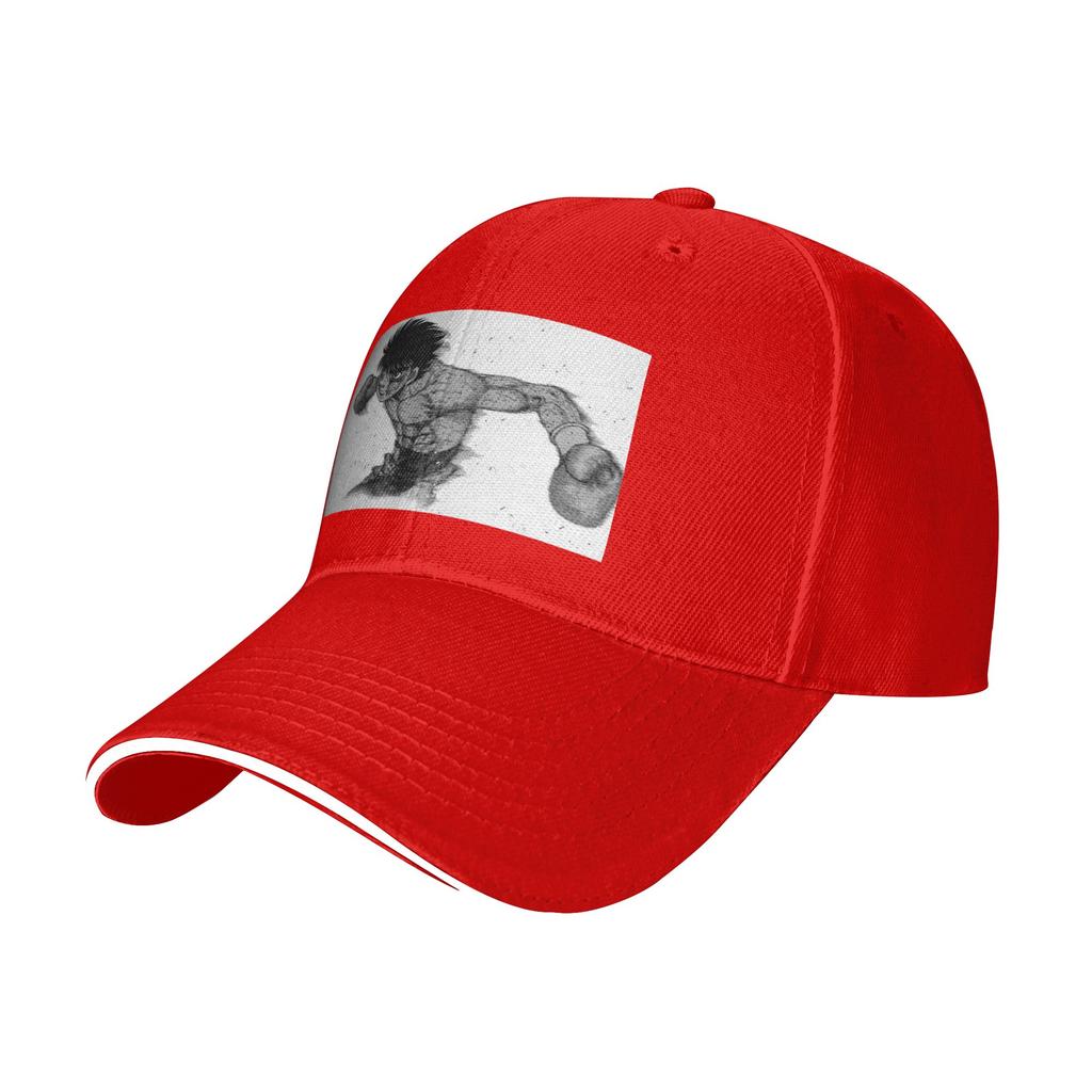 Hajime No Ippo Alfombrilla Anime Cap Casual Baseball Caps Adjustable Hat Hip Hop Summer Unisex Baseball Hats Customizable