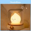 Kids Night Light With Flame Shape Abs Shell For Childrens Room