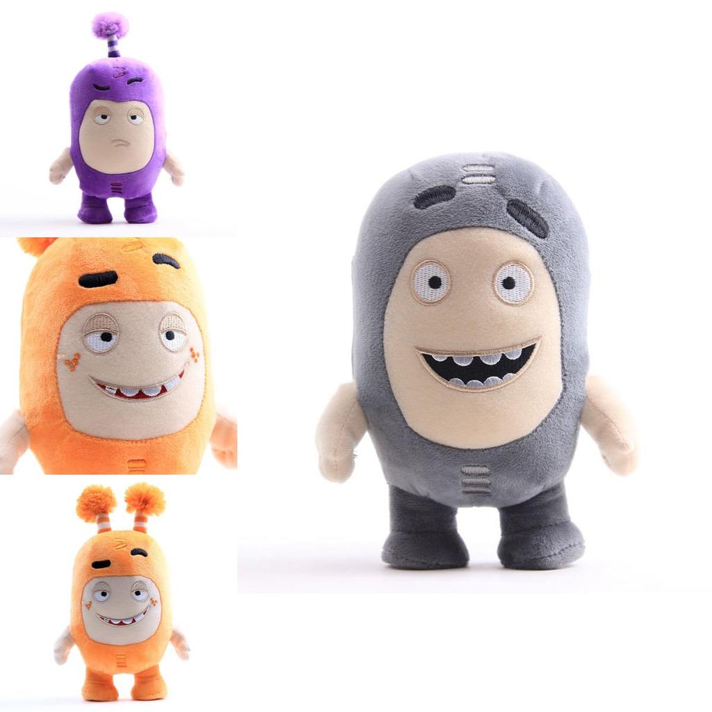 Charming Oddbods 23cm Plush Soft Cuddly Toy Newt Bubbles Pogo Zee Jeff Fuse Slick For Kids