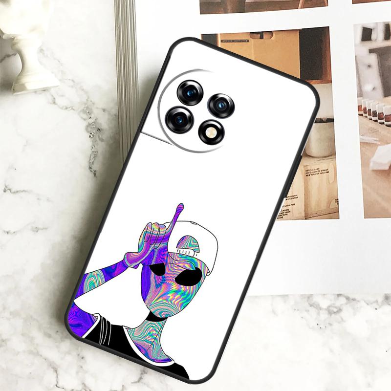Funny Alien Case For OnePlus 11 12 12R 9 10 Pro 10R 9R 8T 10T Nord CE 2 3 Lite 2T N10 N20 N30 CE4 Cover
