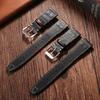 20mm 22mm 21mm for IWC Pilot Watch Band Cowhide Strap Steel Pin Buckle Accessories for Men Women High Quality Wrist Bracelet