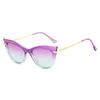 Lunettes de soleil œil de chat chics: Style européen et américain tendance, Protection solaire extérieure polyvalente haut de gamme pour femmes