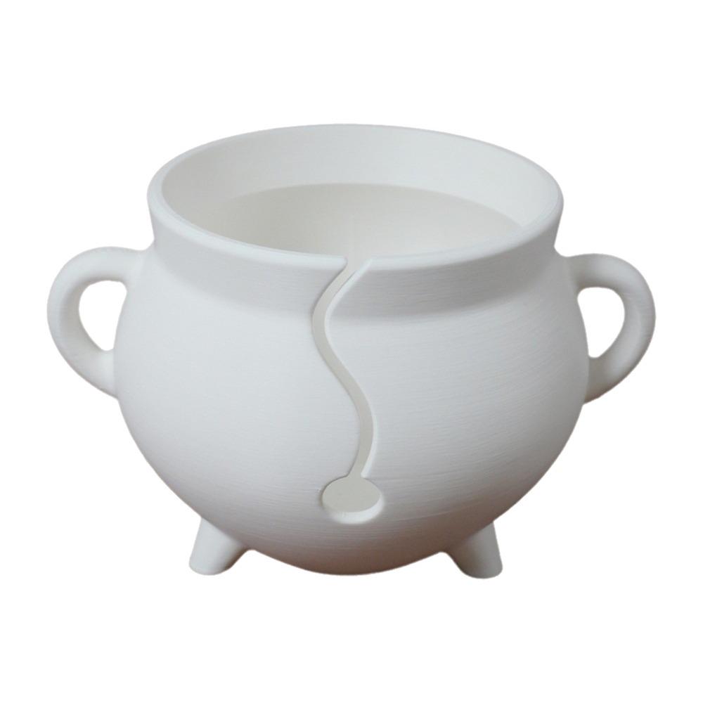 Plastic 3D Printing Yarn Bowl Anti-Tangle Portable Crochet Organizer DIY Sturdy Yarn Dispenser Crocheting Work