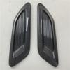 2x Carbon Fiber Style Car Air Flow Intake Hood Scoop Vent Trim Decorative Cover