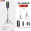 8-Color RGB LED Stick Light, 20W Handheld Portrait and Background Softlight for Outdoor Photography.