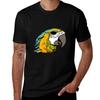 Peter The Pirate Parrot Tshirt All Match Basic Short Sleeve Top