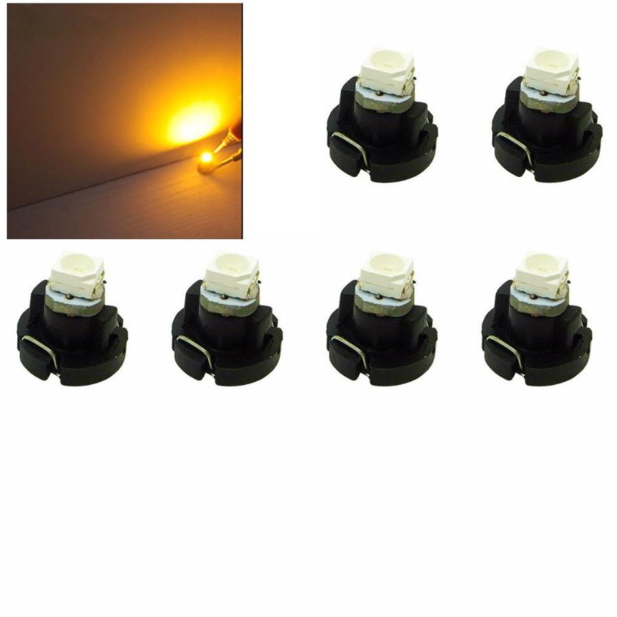 30PC 12V T3 Neo Wedge Car Instrument Cluster Panel LED Lamps 20mA Interior Light