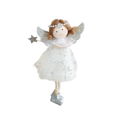 Neue Niedliche Engel Mädchen Ornamente Stoff Tier Anhänger Weihnachtsgeschenk Dekorationen Weihnachtsbaum Hängeornamente Weihnachtsfeier