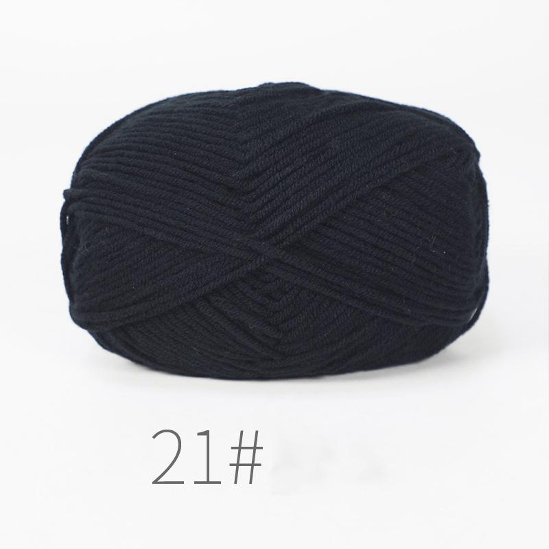 DIY Blended Fabric Soft Cotton Knitting Yarn Thick Fiber Velvet Yarns Hand Knitting Wool Crochet Yarn for Sweater
