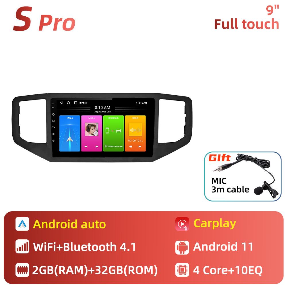 Android Car Radio for VW Volkswagen Amarok 2016 - 2021 2 Din Multimedia Carplay Navigation Autoradio Head Unit Stereo Carplay