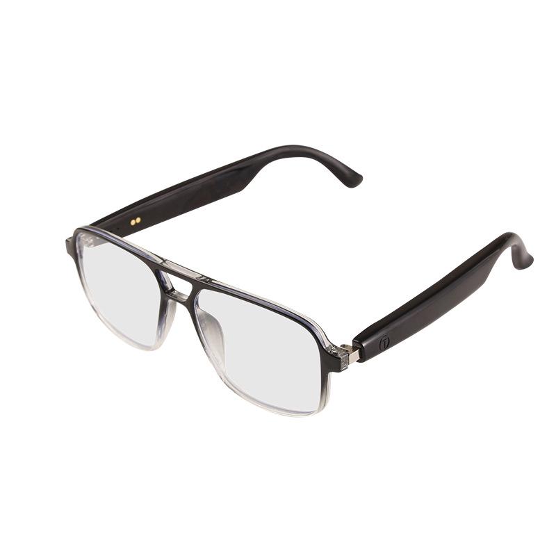 Smart Bluetooth Audio Glasses with Double Beam Photochromic Anti-Blue Light Lenses, UV Protection, and Music/Call Features