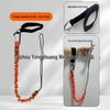 Linpan Elastic Anti-Fall Tool Lanyard with Wrist Strap