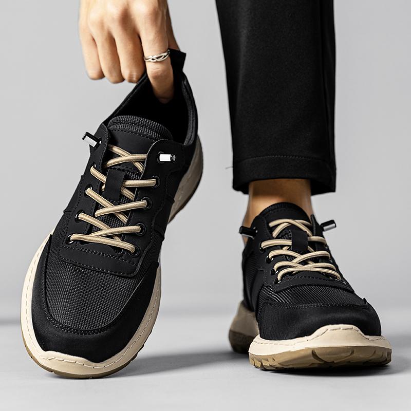 Fashion Brand Men Casual Sport Shoes Light Sneakers White Outdoor Breathable Mesh Black Running Shoes Athletic Jogging Tennis Shoes