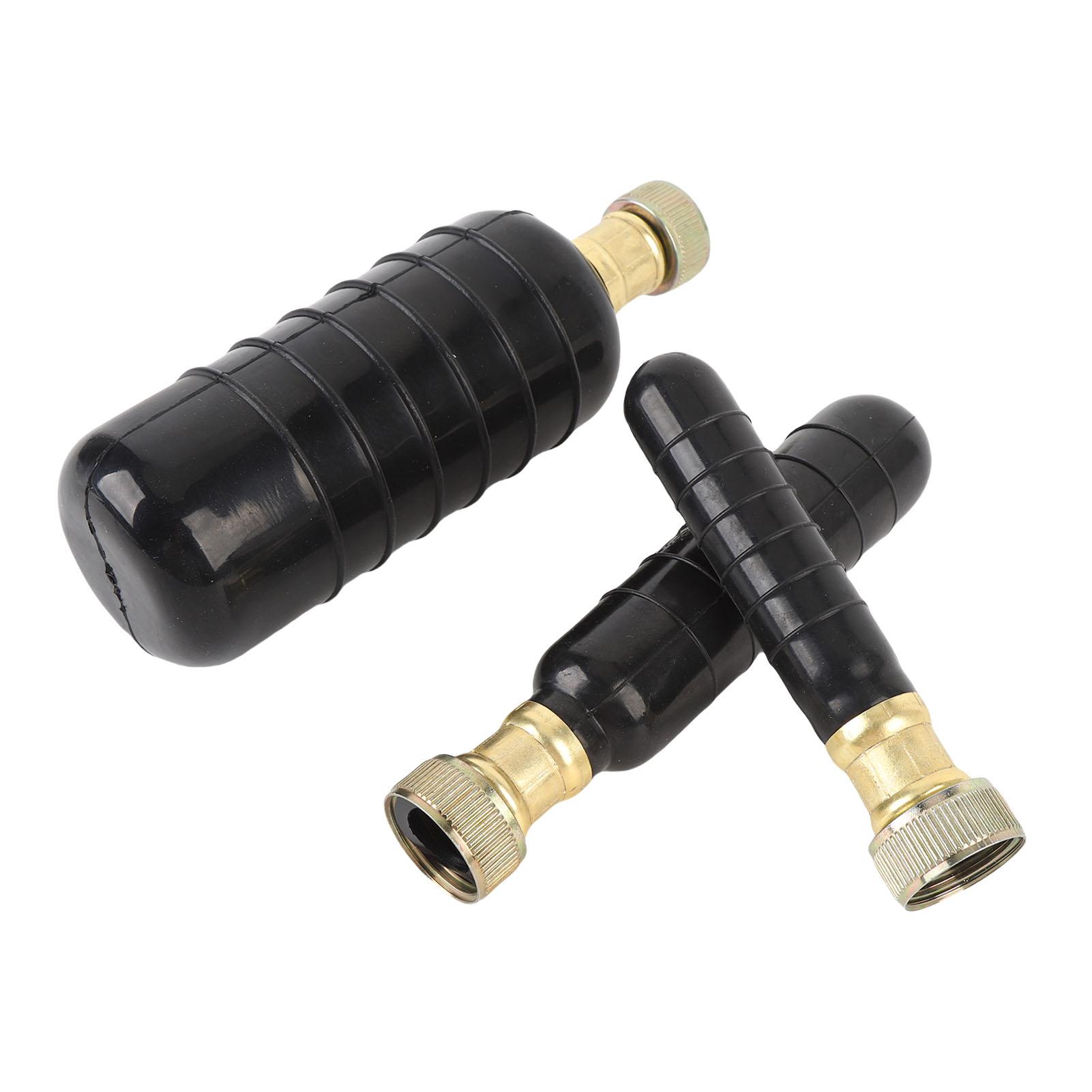 

3 ШТ. Комплект дренажных подушек Резиновый блок для устранения засоров Дренажные очищающие подушки Подходят для дренажных труб диаметром от 1 до 6 дюймов для ванной комнаты