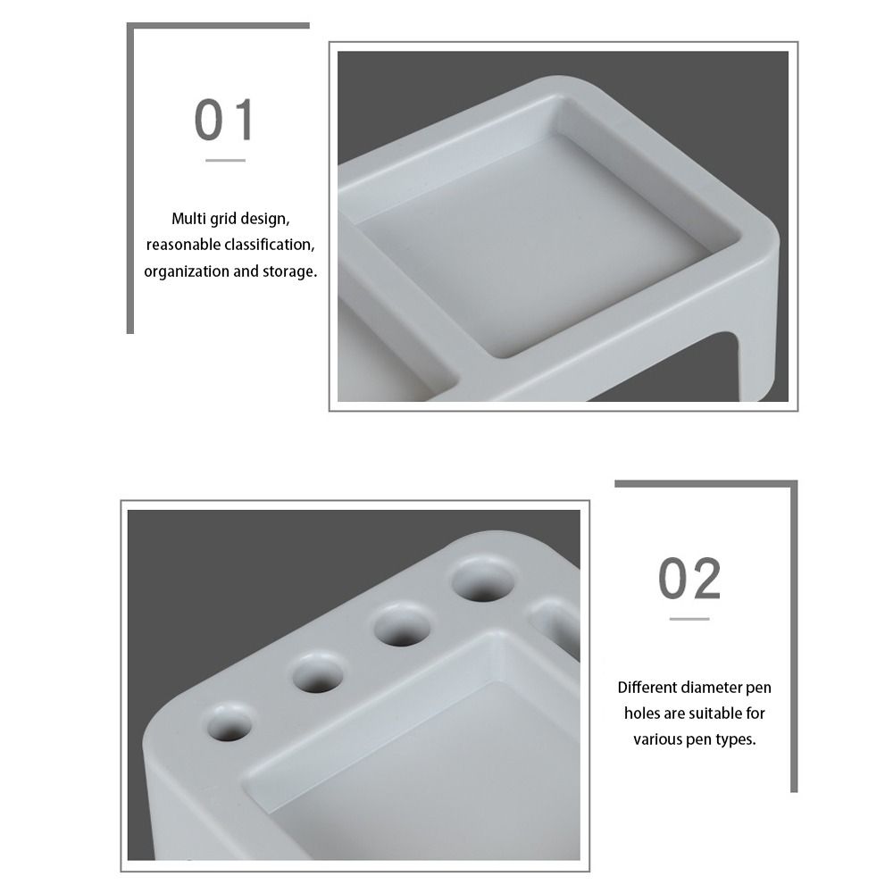 Multifunction Desk Keyboard Storage Rack Plastic Desktop Storage Holder Home/Office