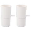 2pcs Oxygen Adapter Enrichment Port Connector Leak Proof 3 Way Oxygen Enrichment T Shaped Tubing Con